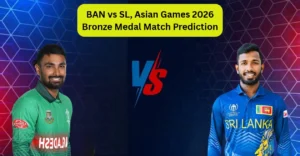 BAN vs SL, Asian Games 2026, Bronze Medal Match Prediction: Who will win today’s game between Bangladesh and Sri Lanka? BAN vs SL, Asian Games 2026, Bronze Medal Match Prediction: Who will win today’s game between Bangladesh and Sri Lanka?