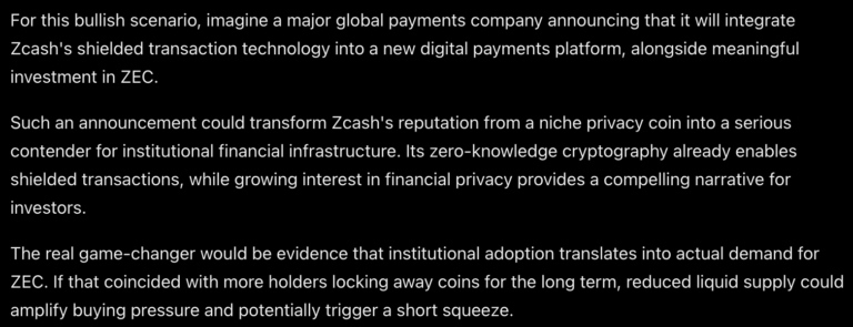 Elon Musk’s Grok AI Predicts an Explosive Move for Zcash (ZEC)