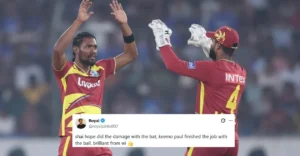 Fans react as Shai Hope and Keemo Paul star in West Indies’ win over India to level T20I series 2-2