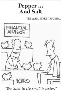 For Small Investors For Small Investors