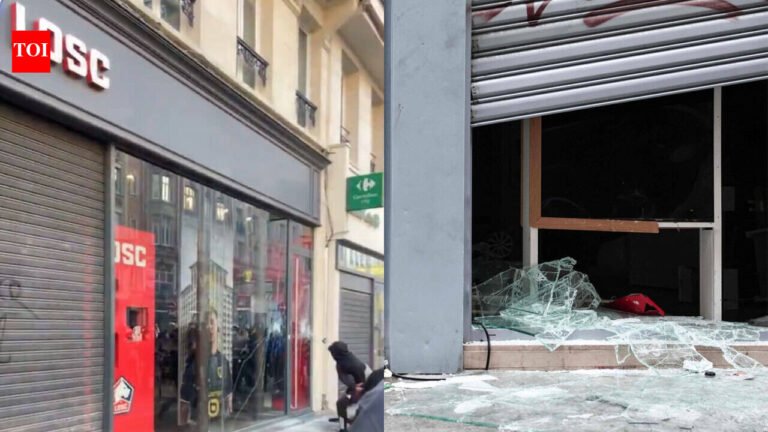 French unrest hits football: Olympique de Marseille and Lille stores looted as clubs condemn violence | Football News French unrest hits football: Olympique de Marseille and Lille stores looted as clubs condemn violence | Football News