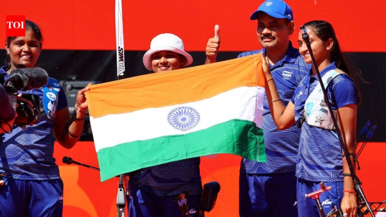 Gold medal secured! India’s women recurve archers defeat South Korea in final | Asian Games 2026 News Gold medal secured! India’s women recurve archers defeat South Korea in final | Asian Games 2026 News