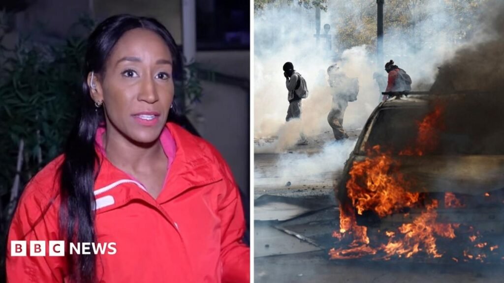 How day of protests unfolded as disorder breaks out across France How day of protests unfolded as disorder breaks out across France