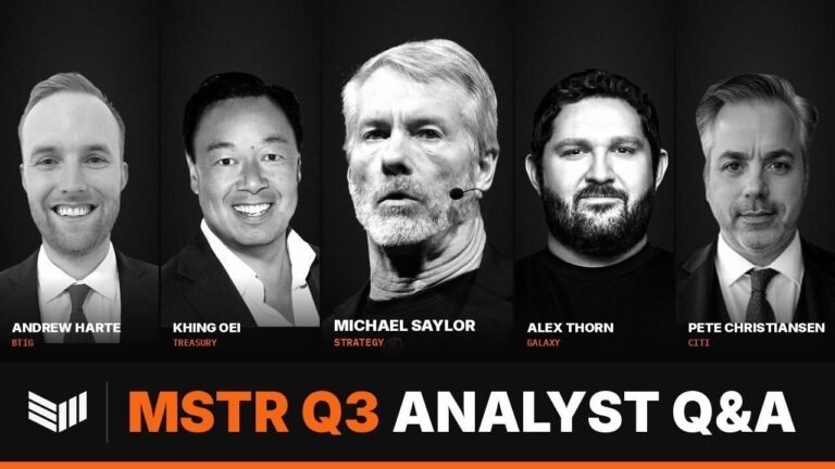 MSTR Q3 2026 Earnings Call: Analyst Q&A MSTR Q3 2026 Earnings Call: Analyst Q&A