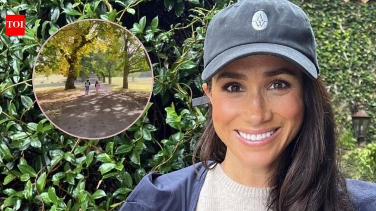 Meghan Markle shares a glimpse of the family weekend away in the countryside with children Archie and Lilibet |