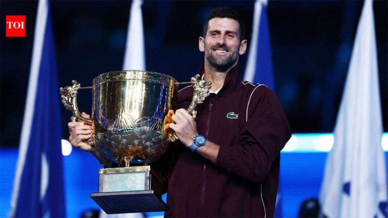 Novak Djokovic wins record seventh China Open, moves one ATP title behind Roger Federer | Tennis News
