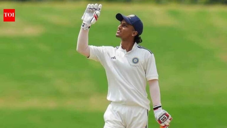 Ranji Trophy: Ayush Badoni joins Gautam Gambhir, Virat Kohli in elite club with successive double tons | Cricket News Ranji Trophy: Ayush Badoni joins Gautam Gambhir, Virat Kohli in elite club with successive double tons | Cricket News