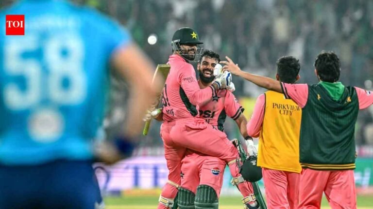 Shadab Khan: ‘I don’t think we can reveal on live TV’: Shadab Khan on chat with Haris Rauf | Cricket News