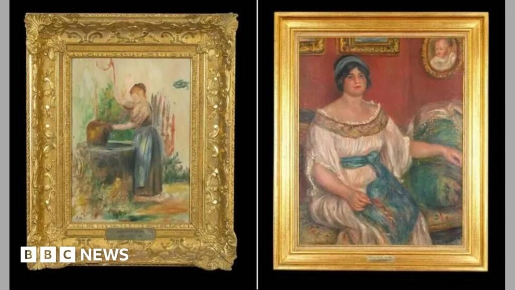 Two paintings stolen from Renoir Museum in France are recovered