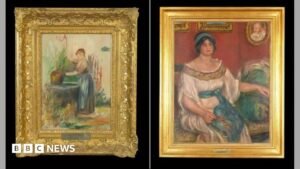 Two paintings stolen from Renoir Museum in France are recovered