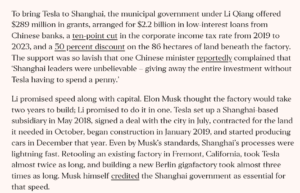 Why Tesla went to China