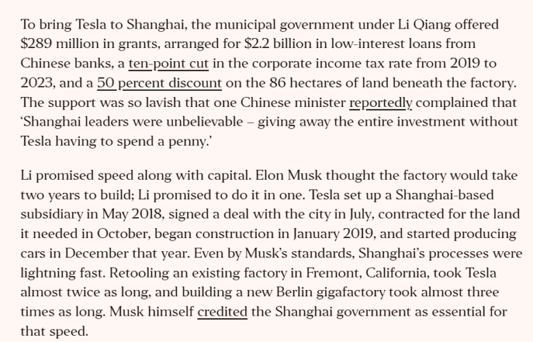 Why Tesla went to China